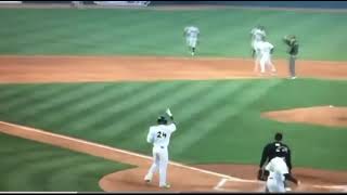 Tim Tebow first professional baseball home run 
