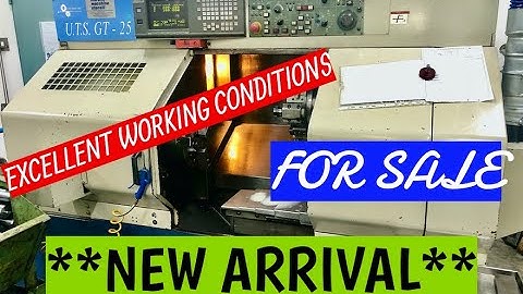 || **NEW ARRIVAL** || EXCELLENT CNC LATHE, GOODWAY - U.T.S.  GT -  25 !!