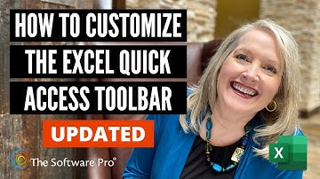 3 Easy Ways to Customize the Excel Quick Access Toolbar