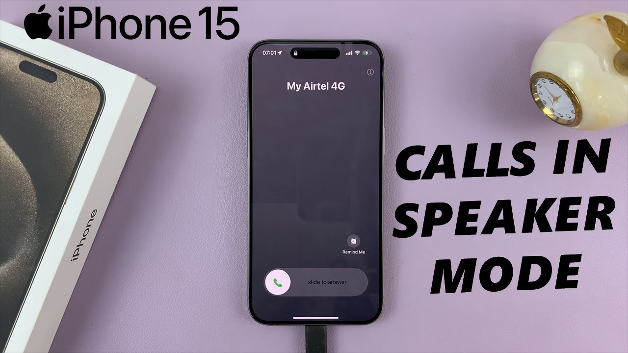 How To Put Phone Call On Speaker Mode On IPhone 15 IPhone 15 Pro