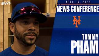 Veteran OF Tommy Pham on signing with the Mets after joining the team in Los Angeles
