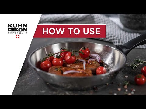 Unbeschichtete Bratpfanne (Deutsch) how to use | KUHN RIKON