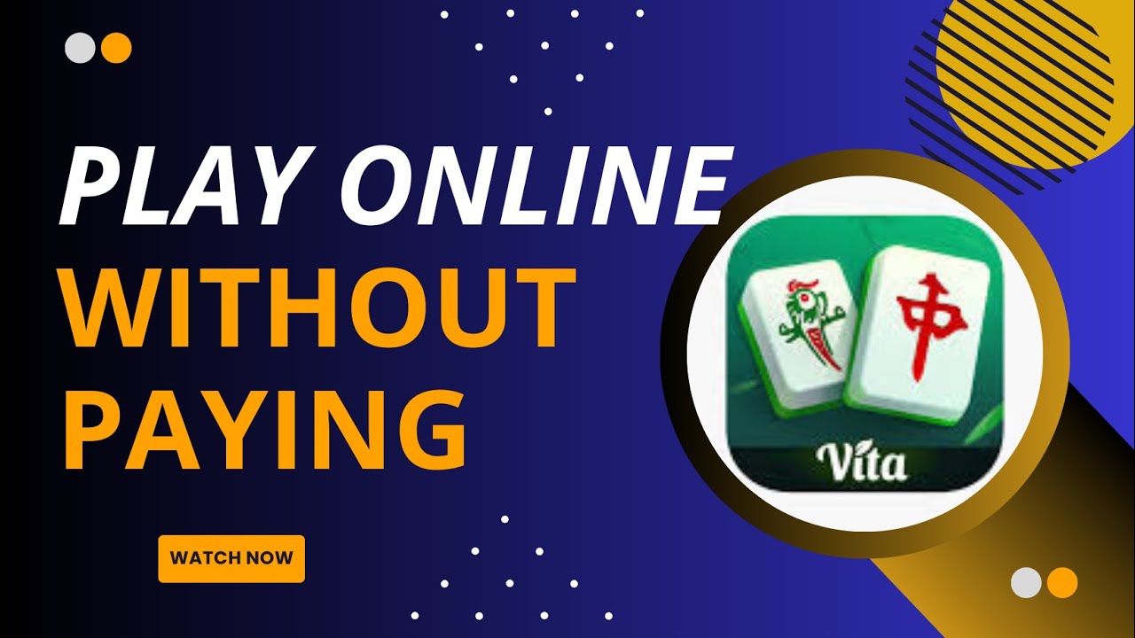 Vita Mahjong Tutorial: Play Online Without Paying - Here's How - 2025
