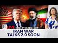 LIVE: Trump Signals US-Iran Second Round Of Talks In Pakistan | Iran War | Firstpost Live | N18G