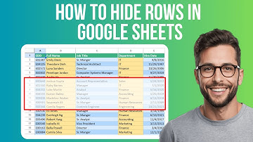 How To Hide Rows In Google Sheets