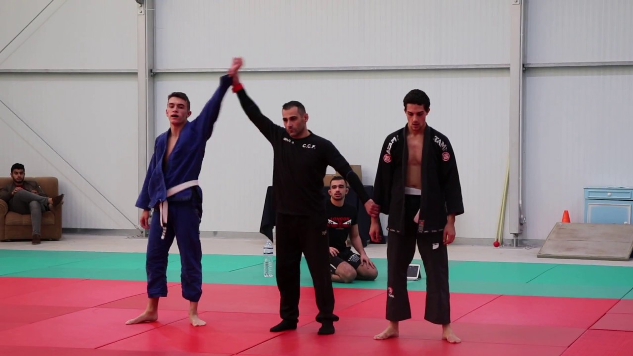 Brazilian Jiu Jitsu fight at my first competition in Malta! (Round 1 of knockout tournament
