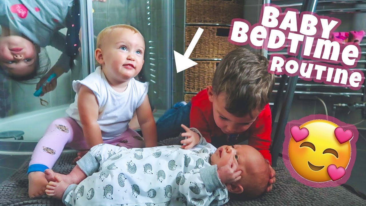kids anka BABY BEDTIME ROUTINE!