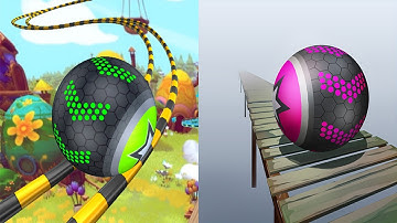 Going Balls VS Rollance Adventure Balls SpeedRun Gameplay Android iOS #8