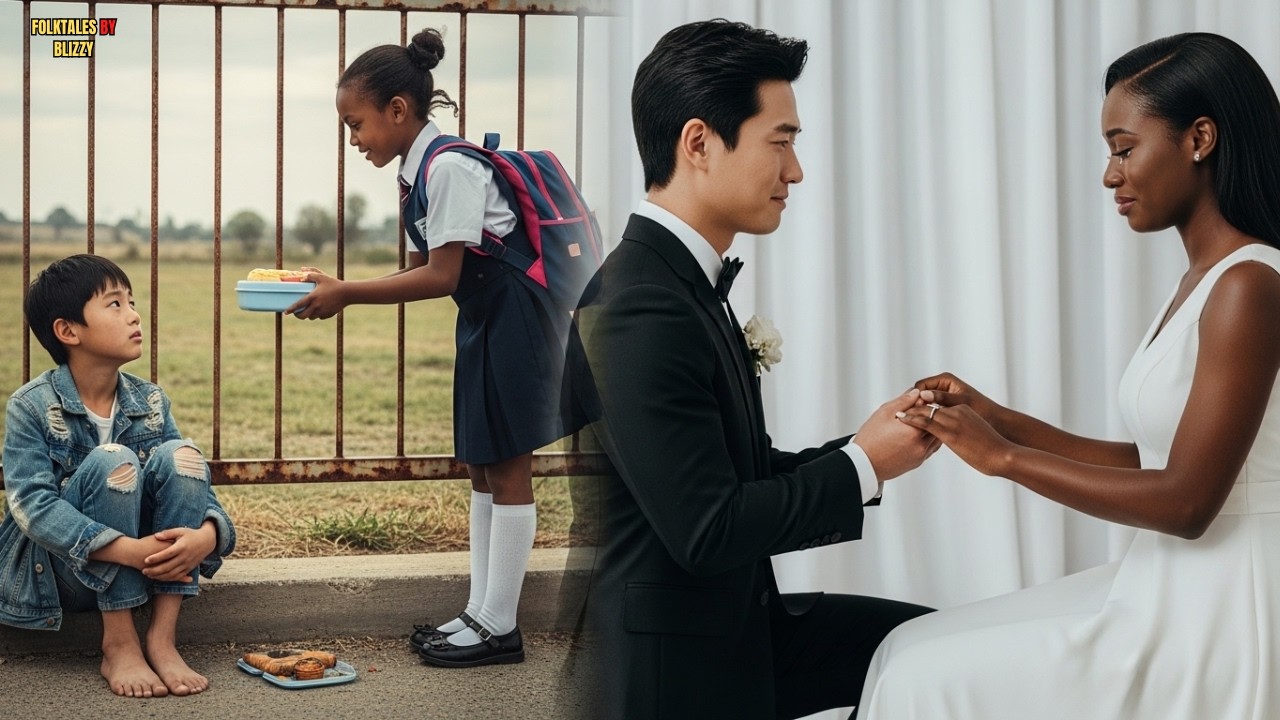 Black Girl Secretly Fed a Starving Boy… Then He Vanished — 25 Years Later, He Returned a Billionaire