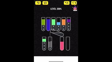 water sort puzzle level 2084