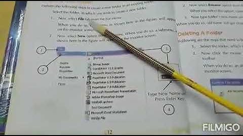computer std VI Windows explorer part 2