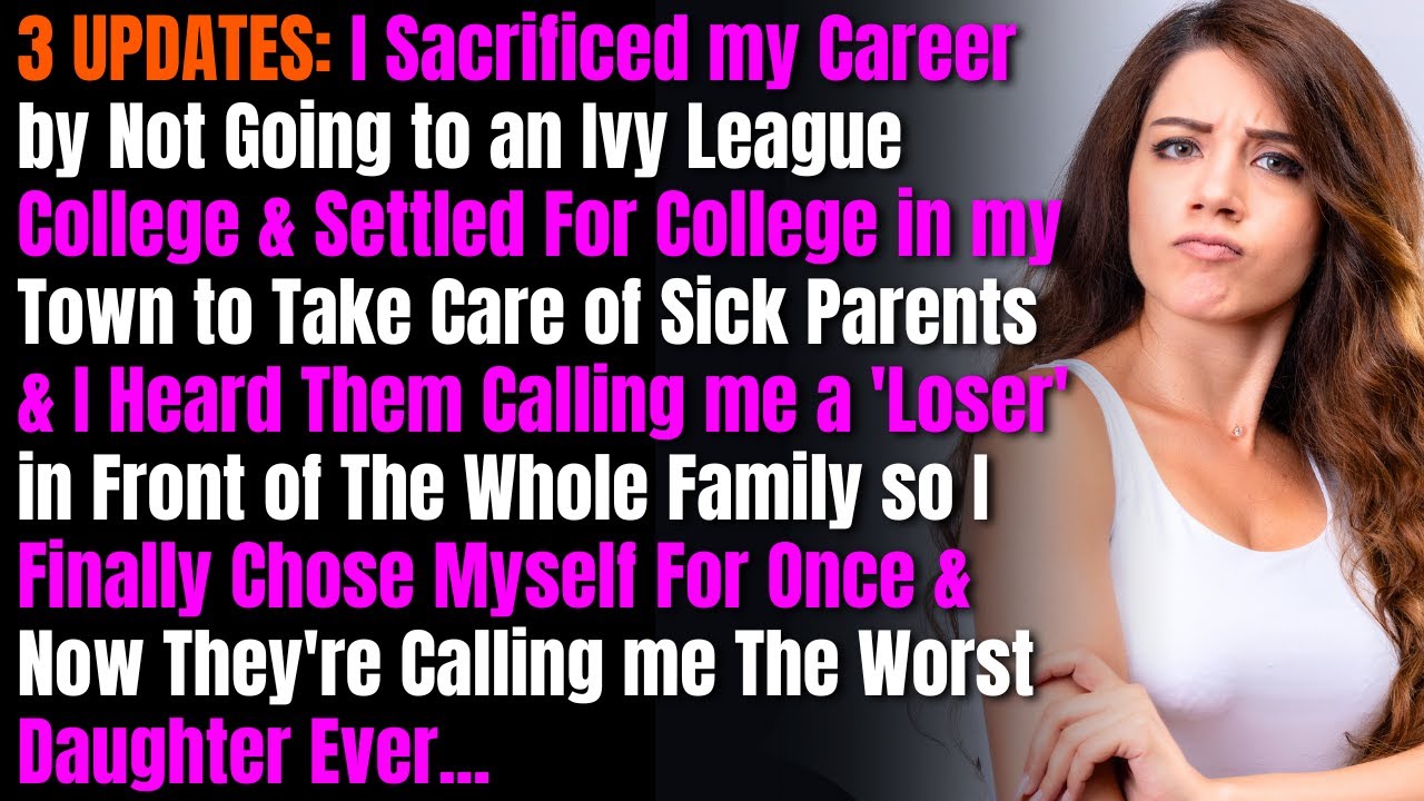 3 ОБНОВЛЕНИЯ: Я пожертвовал своей карьерой, не поступив в колледж Лиги плюща, и остановился на ко...