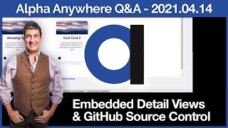 Embedding Detail Form in a List Control and GitHub Source Control - 2021.04.14