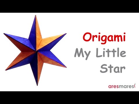 Origami My Little Star (easy - modular)