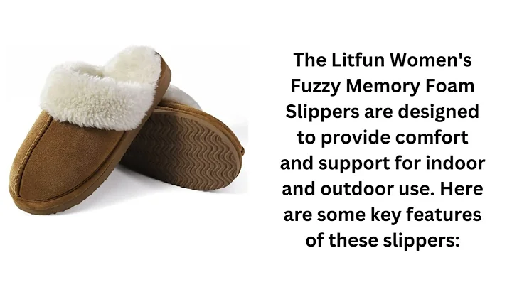 Litfun Women's Fuzzy Memory Foam Slippers Fluffy Winter House Shoes Indoor and Outdoor #Today's
