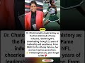 History Made! Dr. Chato Hendrix Becomes First-Ever NFL Cheerleading Hall of Famer 🏆🔥 #shorts
