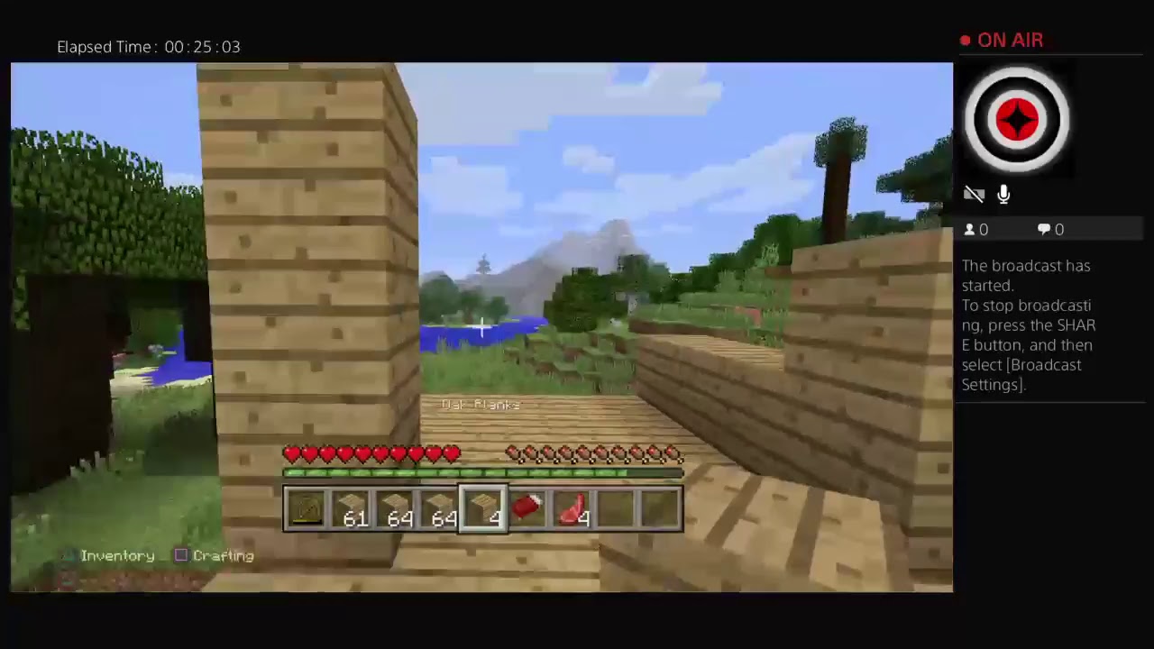 Minecraft episode 1 building a house!!!! - YouTube