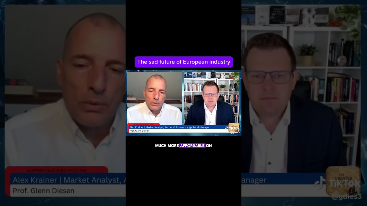Europa De Ndustrialiseert Alex Krainer