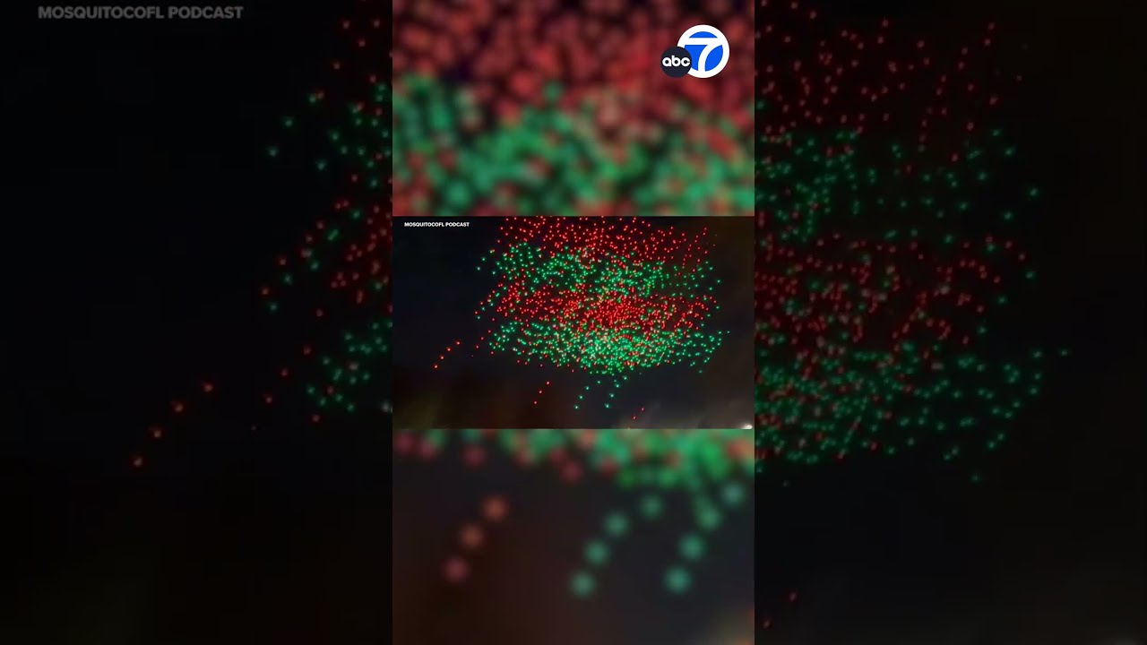 Child hospitalized after holiday drone show in Florida goes wrong
