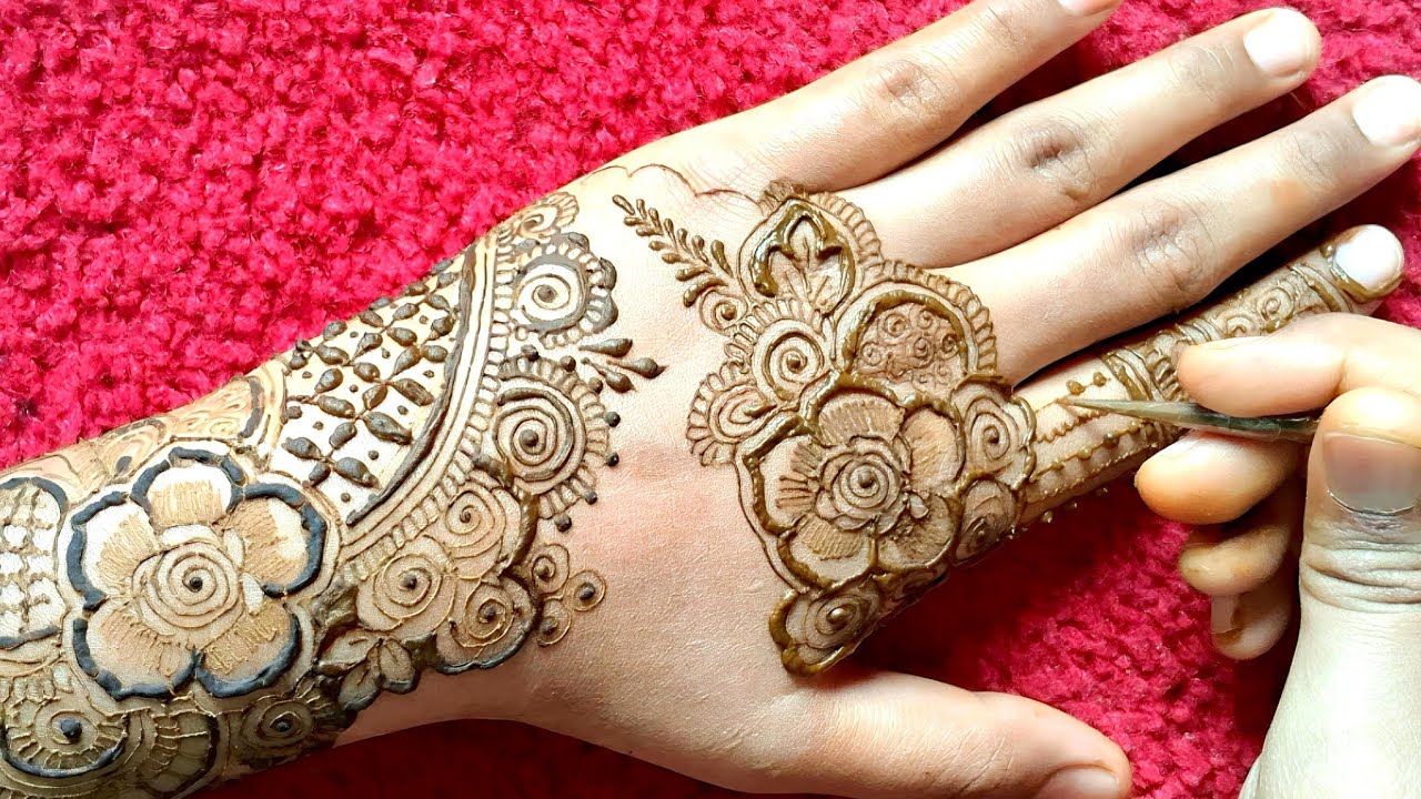 Ramzan 2026 Back Hand Mehndi Design 🌙 Easy & Elegant Henna Tutorial | Stunning Eid Mehndi