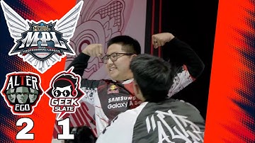 MPL ID HIGHLIGHTS: ALTER EGO 2 - 1 GEEK SLATE | REGULAR SEASON | S11