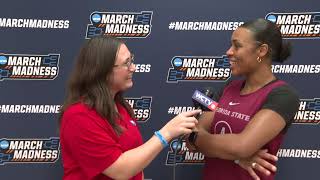 Florida State senior Sara Bejedi is ready to bust out the dance moves in the NCAA tournament