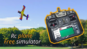 How to setup Rc Simulator for FLYSKY FS-i6X | PC Simulator setup for Rc Plane | Free simulator