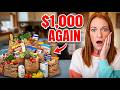 Is $1,000 ENOUGH for 1 Week of Groceries?!