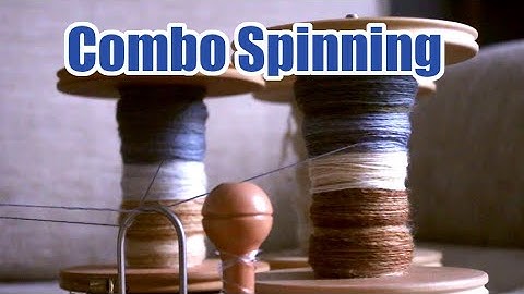Spin a Combo Yarn With Me