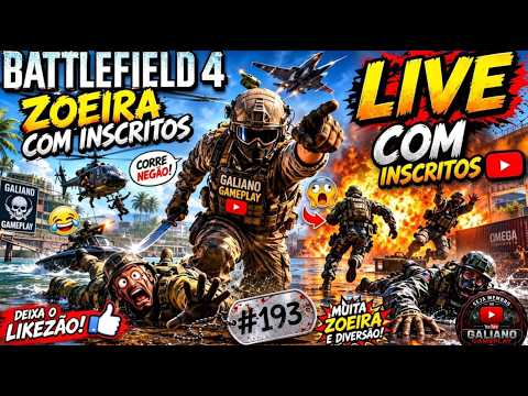 BATTLEFIELD 4 LIVE #640 DA UMA MORAL COM O LIKE