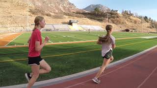 Fast 1600m Roadrunner Time Trial
