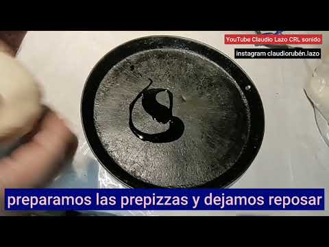 ⭐Pizza. Masa sin sal ni aceite.🍕