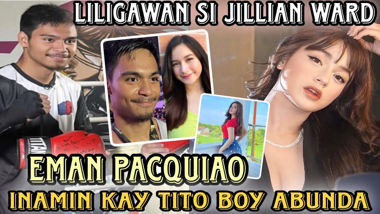 Eman Pacquiao kilig to the bone inamin kay Tito Boy Abunda sa fast talk na may gusto sya kay Jillian