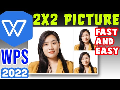 2x2 photo using WPS Office -Tagalog Tutorial 2024 , pwede din sa MSWord