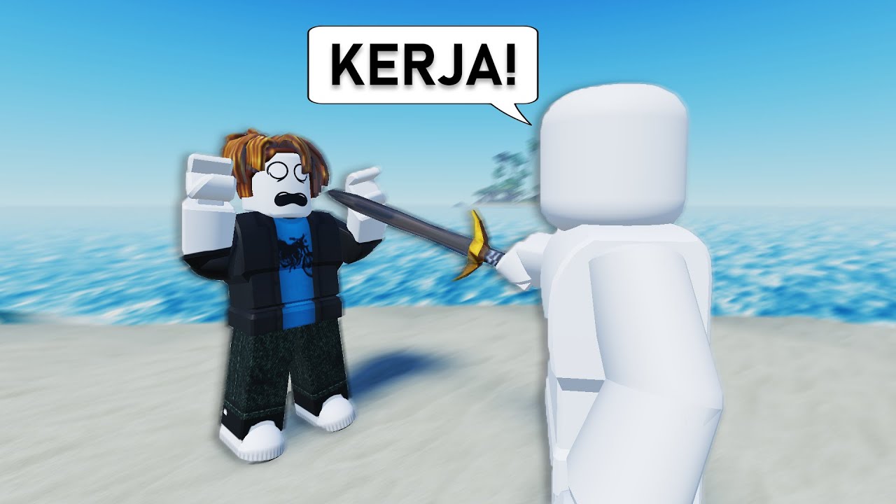 Saya ancam Bocil Roblox untuk Kerja