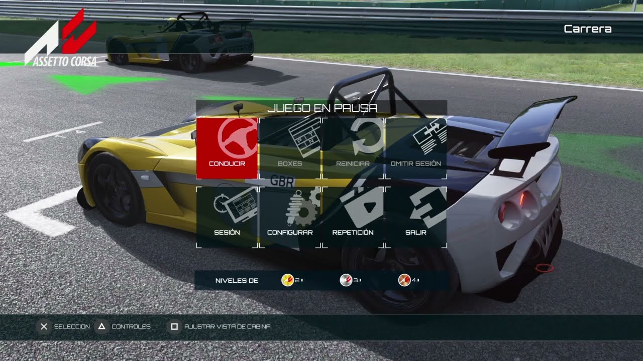 CARRERITAS EN ASSETTO CORSA DE NOCHE SIGUEME TE LO AGRADEZCO  : ) . DALE ❤