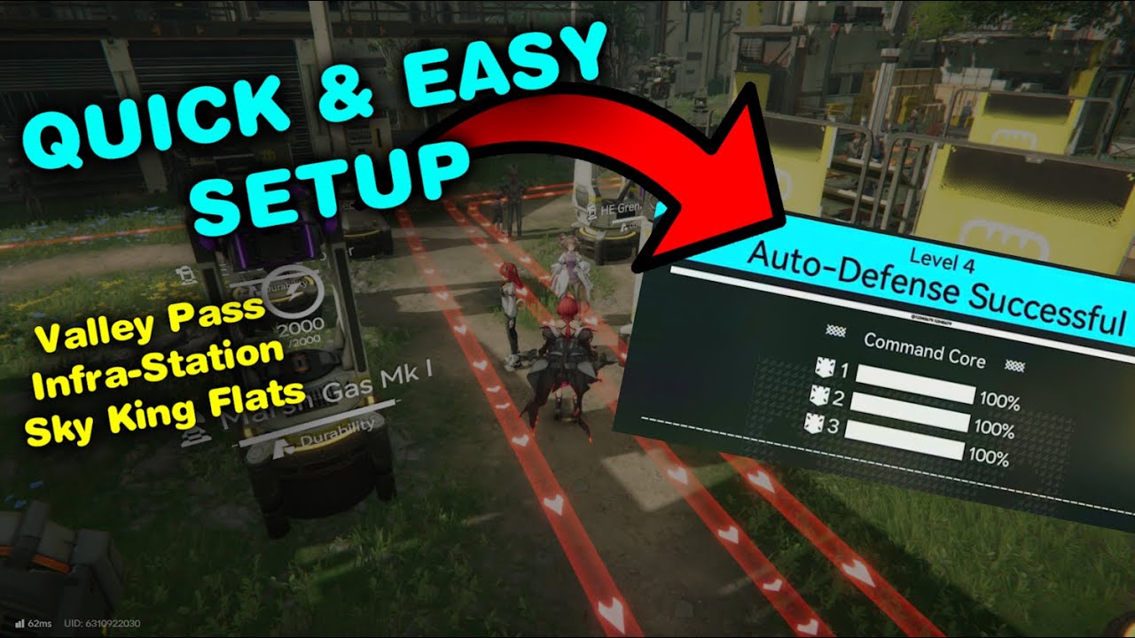 Легкое прохождение всех самых сложных уровней автоматической защиты аванпостов в Вэлли-Пасс, Инфр...