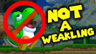 Baby Yoshi is NOT A WEAKLING!