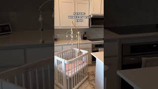 It's a bedside bassinet, mini crib, full size crib  #bedsidenursery  #nestigworld #babynurseryideas