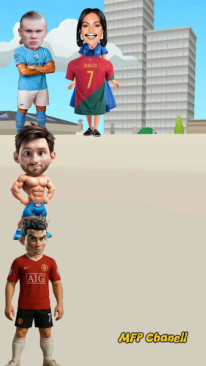 Is this your jersey?  Messi,Ronaldo,Mbappe,geogina #football #messi #ronaldo  #shorts  #cartoon
