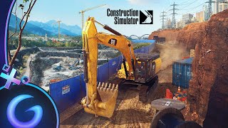 CONSTRUCTION SIMULATOR 2022 - Gameplay FR (Map Europe) screenshot 1