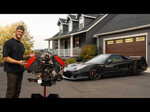 REFRESHING THE HONDA NSX ENGINE