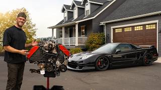 REBUILDING THE HONDA NSX ENGINE