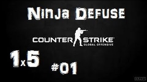 CSGO 01- Ninja defuse no overpass 1x5