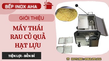 Máy thái hạt lựu | Máy cắt hạt lựu bằng điện