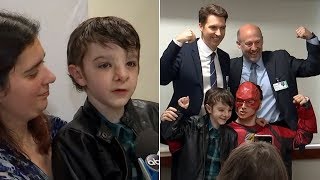 Long Island doctors give 9-year-old boy new face, lease on life after life-changing operation