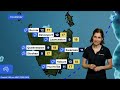 National Weather Forecast: Rain and storms in the east, cold front in the west