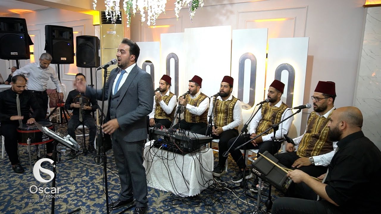 // افراح ال مكتبي  / / المنشد احمد ربيع / العريس  احمد مكتبي  ج/ 1 / مركز أوسكار/🎬 05315102773