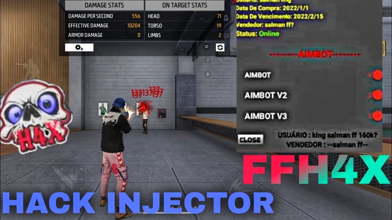 FFH4X 🧐 Free Fire Injector Mediafıre Link 😱 Regedit Ffh4x Mod Menu free  fire