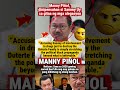 Manny Piñol, dinipensahan si Sammy Uy sa gitna ng mga alegasyon